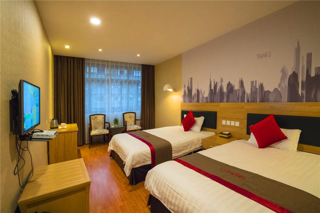 Thank Inn Chain Hotel Sichuan Guangan Wusheng County Hongwu Avenue Exteriér fotografie